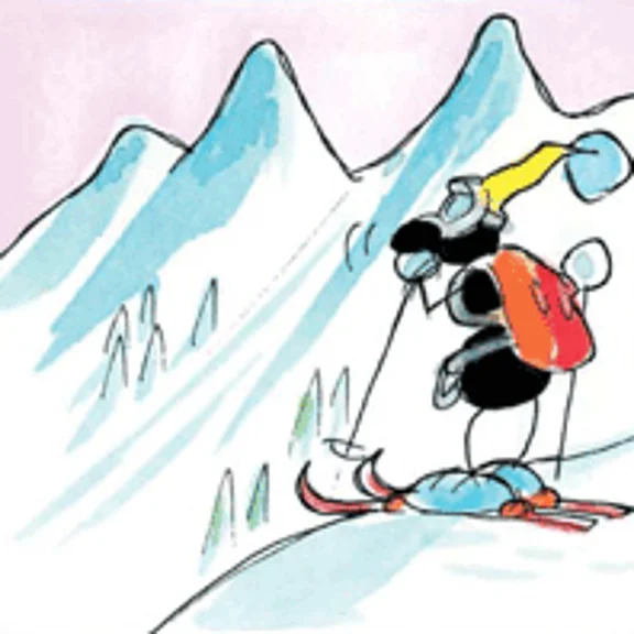 Osserva la morfologia interessata da tutto l'itinerario visibile