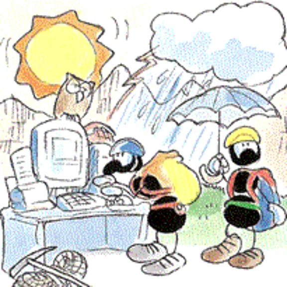 Informati sulle condizioni meteorologiche